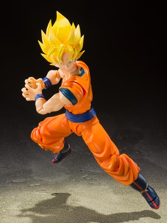 Super Saiyan Full Power Son Goku - Bandai Tamashii Nations (Dragon Ball Z) action figure collectible [Barcode 045557135386] - Main Image 3