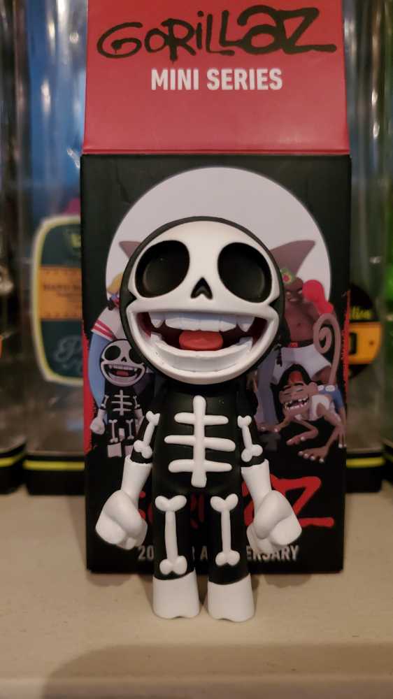 Gorillaz 20 Year Anniversary 4” Russel Blind Box Mini Series Superplastic 20th Noodle Rare Pazuzu  action figure collectible [Barcode 717995702757] - Main Image 2