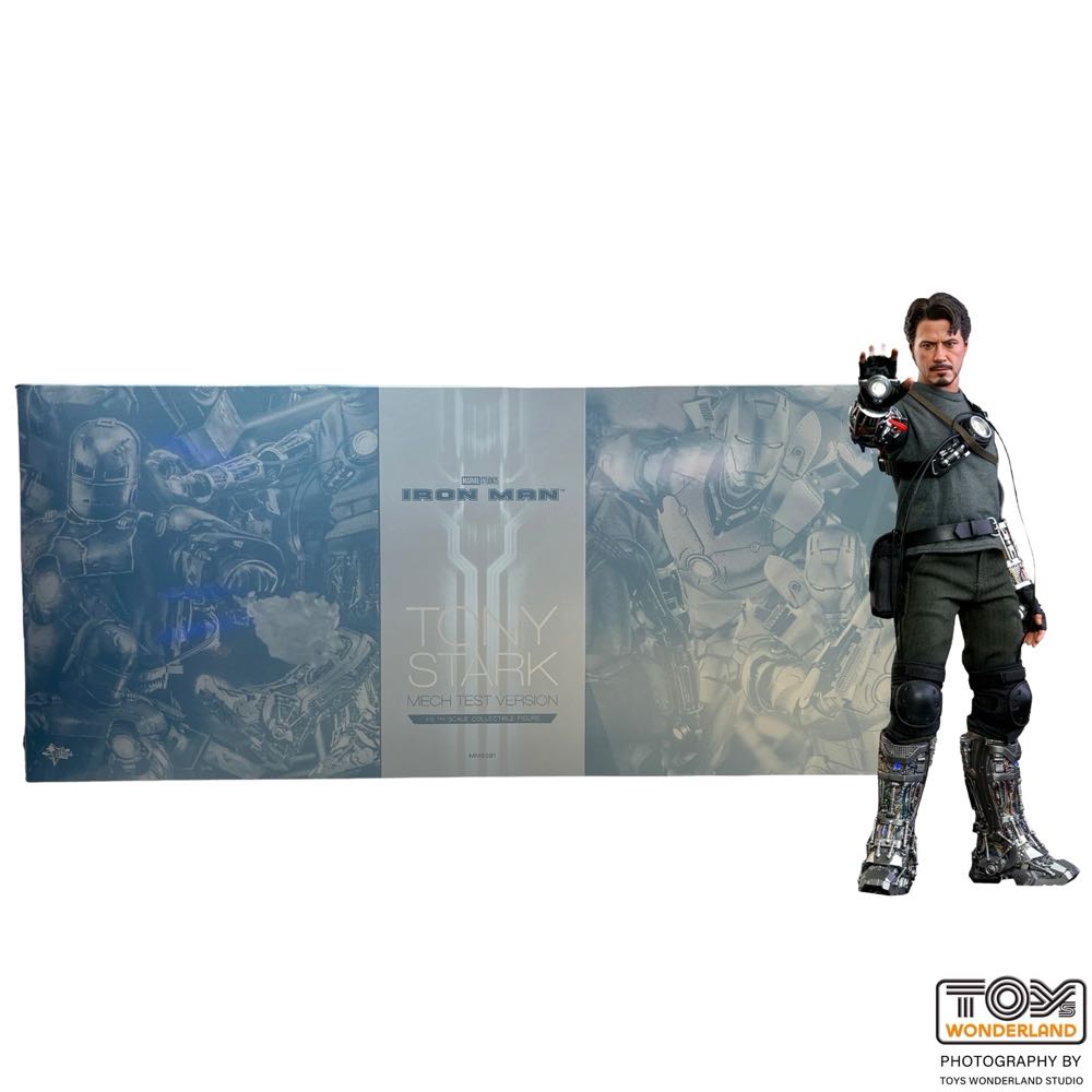Ready Hot Iron Man 1 6 Tony Stark Mech Test Version  action figure collectible [Barcode 4895228605856] - Main Image 2