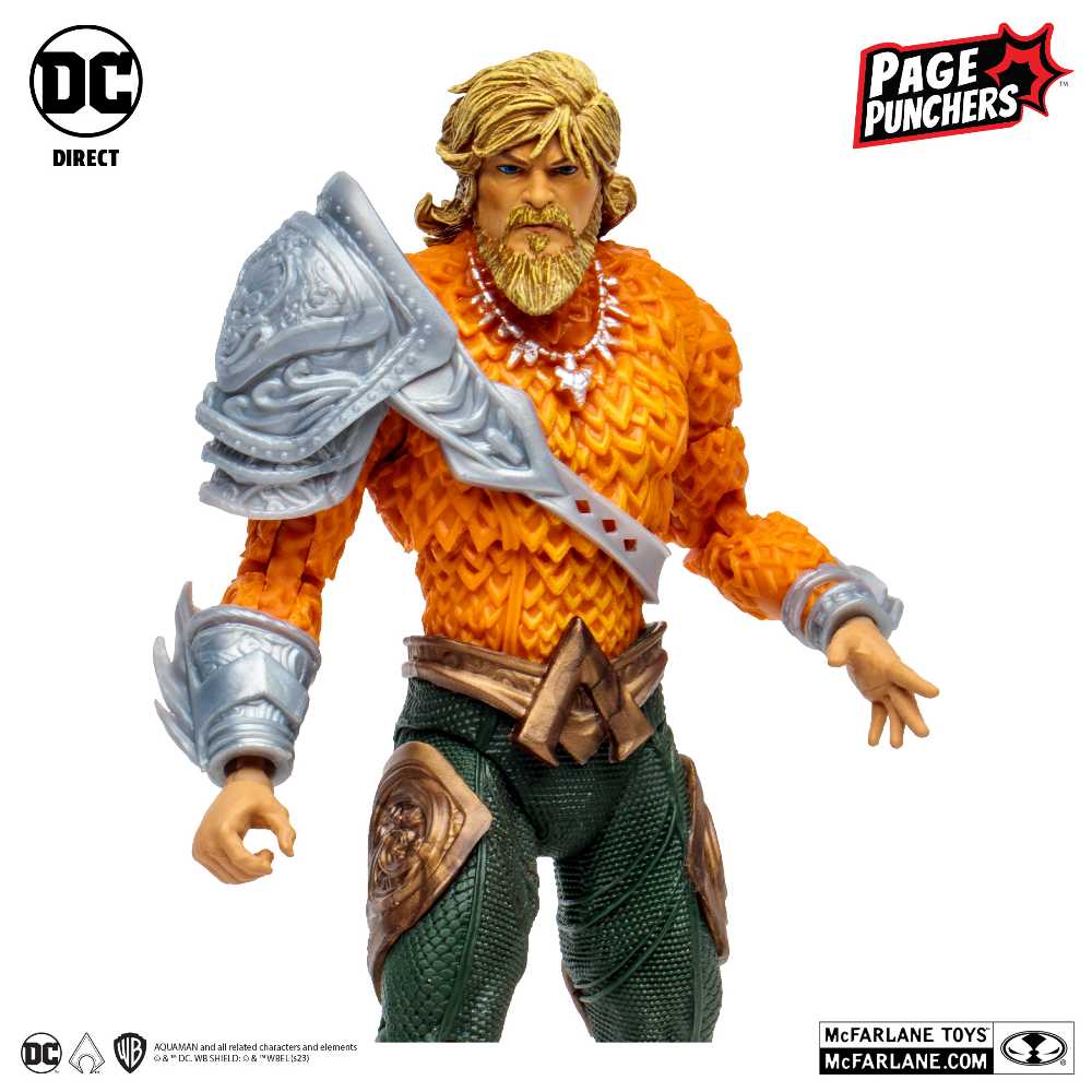 Aquaman - McFarlane Toys (DC Multiverse (Page Punchers)) action figure collectible - Main Image 2