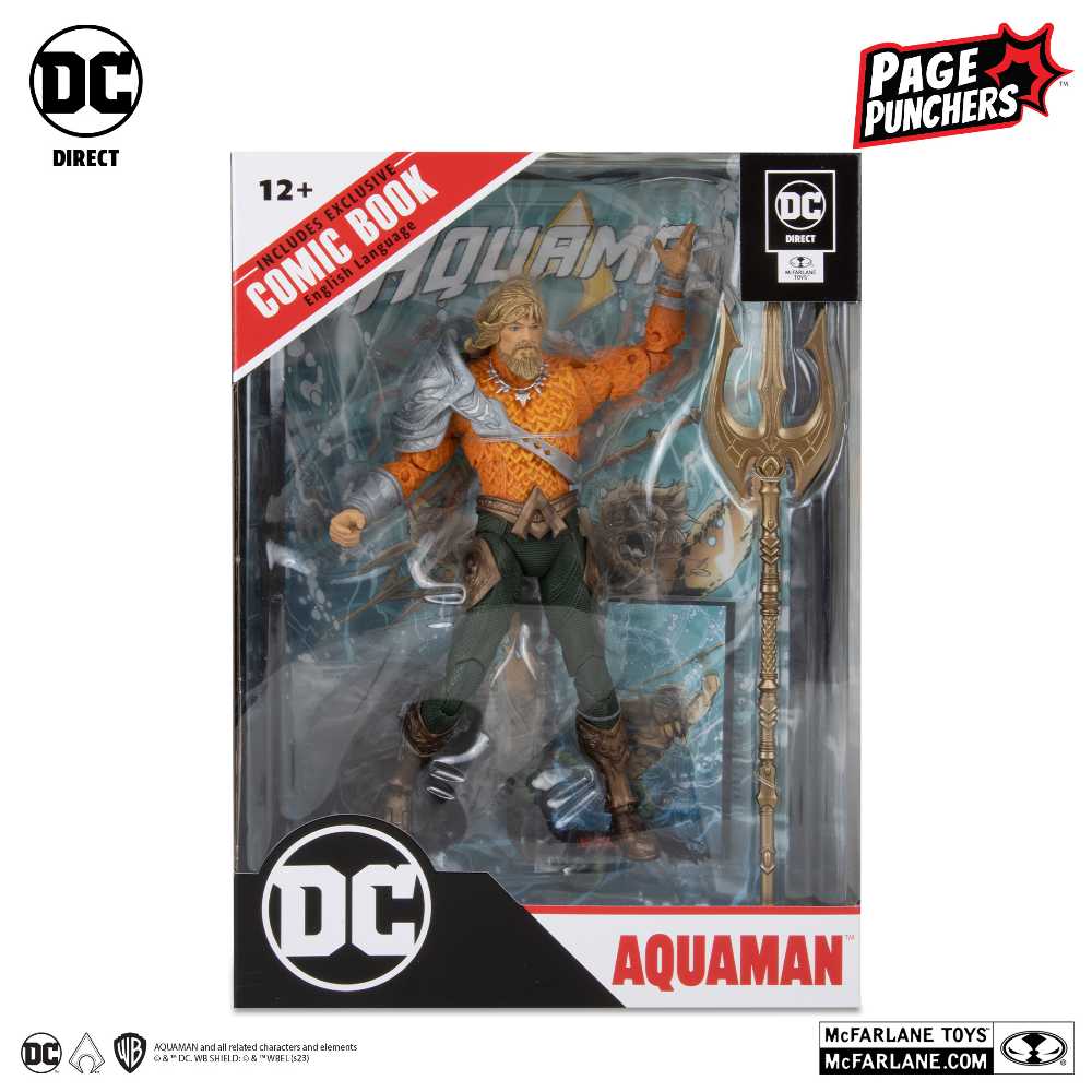 Aquaman - McFarlane Toys (DC Multiverse (Page Punchers)) action figure collectible - Main Image 3