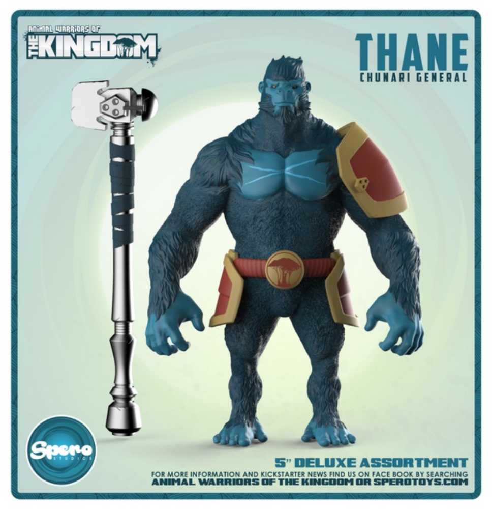 Thane - Spero Studios (Animal Warriors Of The Kingdom) action figure collectible [Barcode 850020645091] - Main Image 2