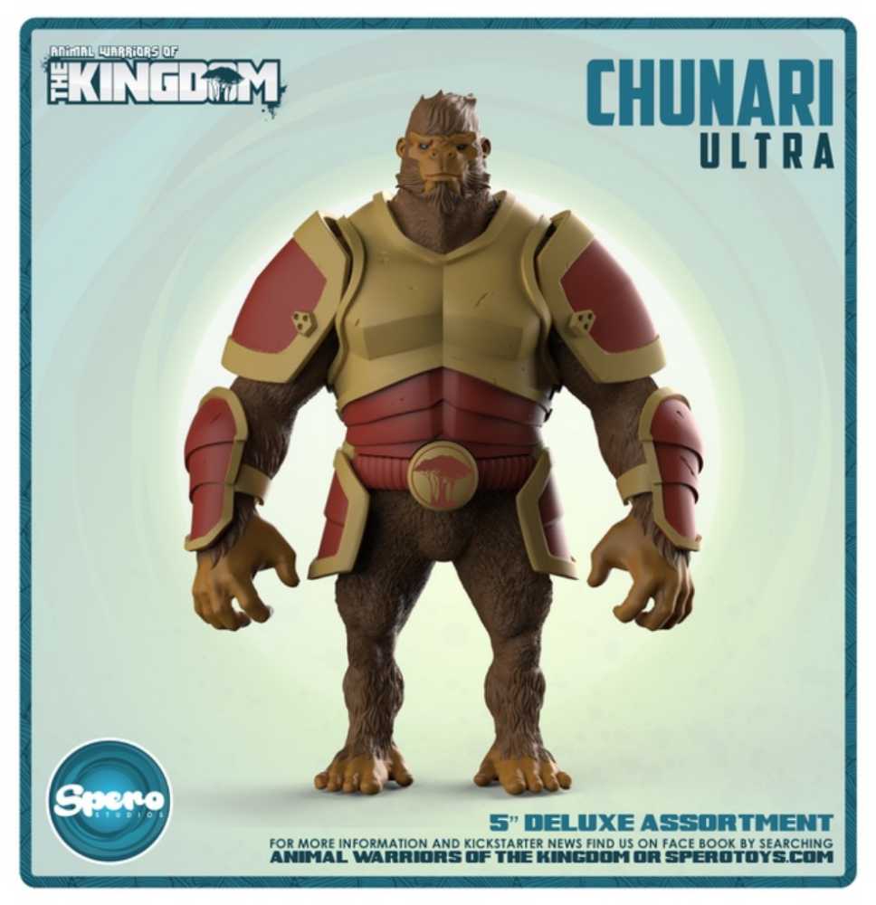 Chunari Ultra - Spero Studios (Animal Warriors Of The Kingdom) action figure collectible [Barcode 850020645138] - Main Image 2