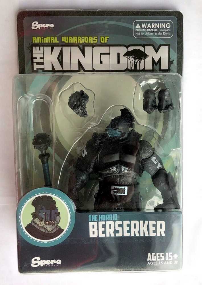 The Horrid Berzerker - Spero Studios (Animal Warriors Of The Kingdom) action figure collectible [Barcode 850020645145] - Main Image 2