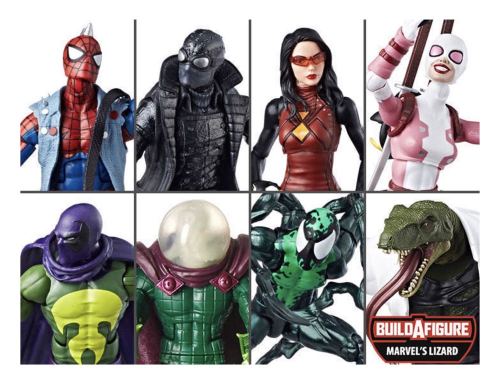 Marvel Legends Retro Series Spider-Man Lizard Action Figure - Hasbro (Marvel) action figure collectible - Main Image 2