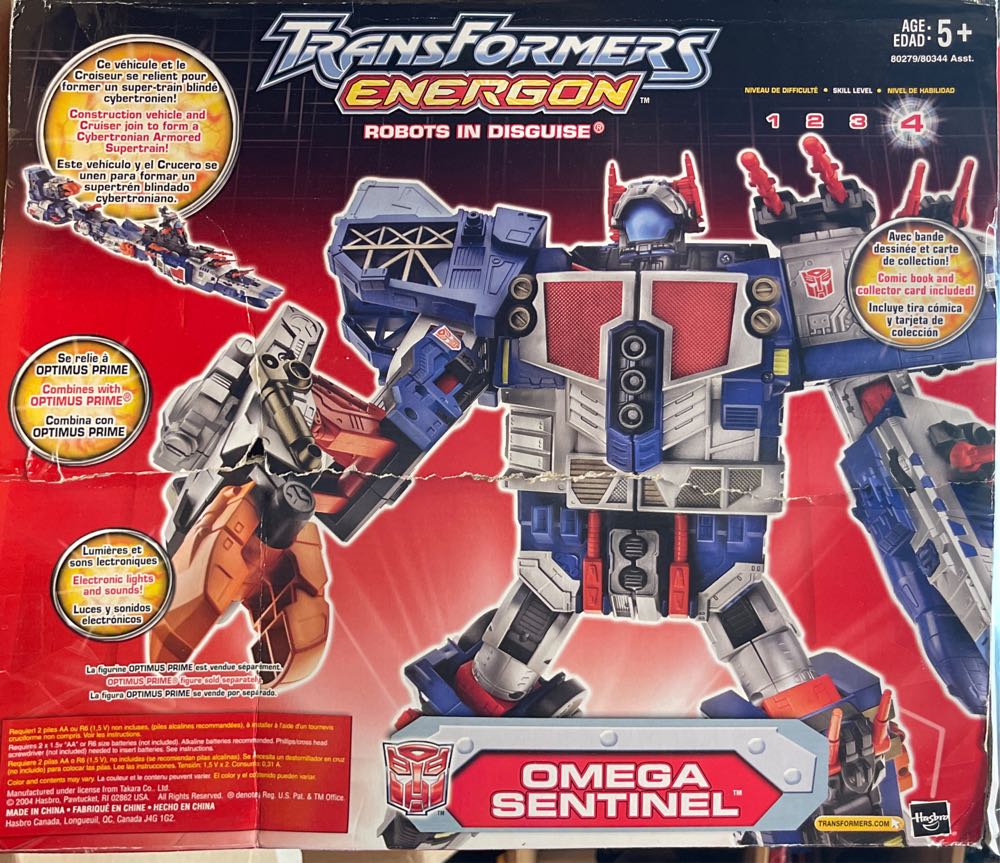 Transformers Energon Omega Sentinel  action figure collectible - Main Image 2