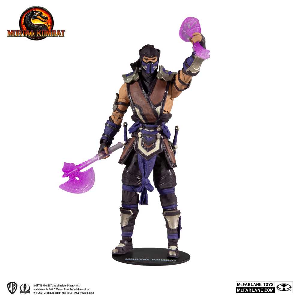 Sub-Zero (Winter Purple Skin)  (Mortal Kombat 11) action figure collectible - Main Image 2
