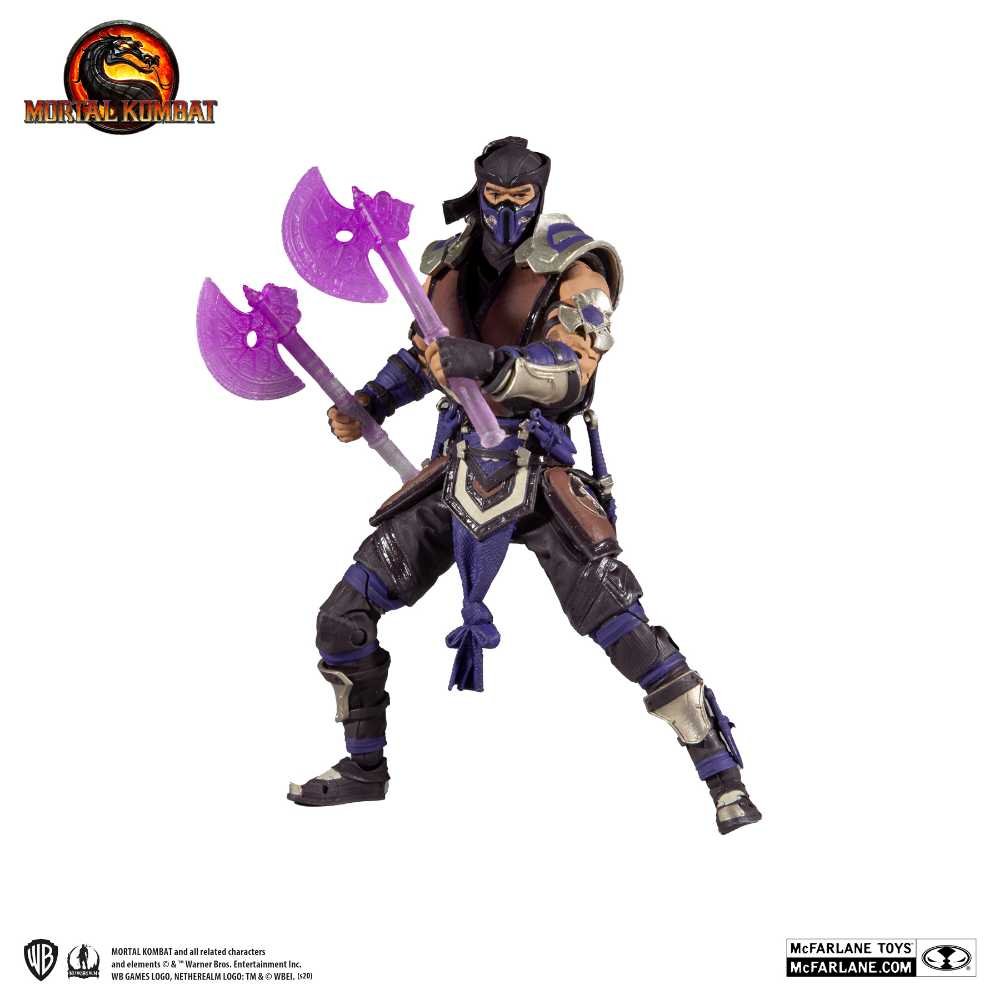 Sub-Zero (Winter Purple Skin)  (Mortal Kombat 11) action figure collectible - Main Image 3