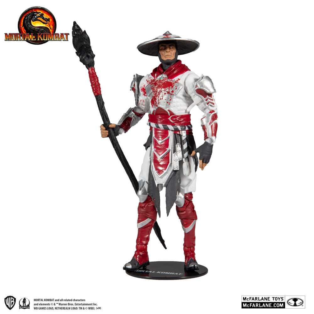 Raiden (Bloody White-Hot Fury Skin) - McFarlane Toys (Mortal Kombat 11) action figure collectible - Main Image 3
