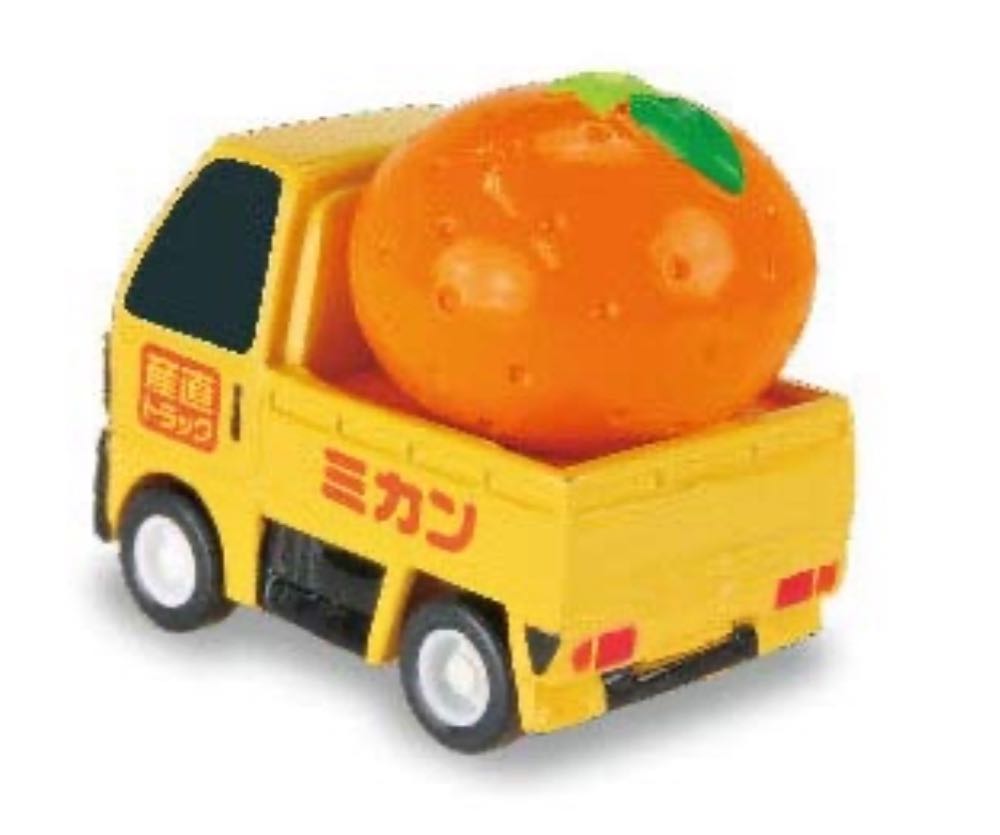 Stock Truck Pullback Car Mikan - Takara Tomy (Q版車仔) action figure collectible [Barcode 4943586090088] - Main Image 2
