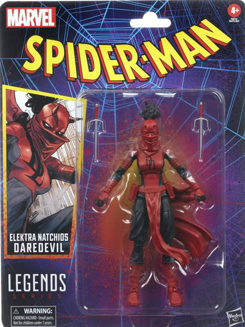 Daredevil (Elektra Natchios) - Hasbro (Marvel Legends Retro) action figure collectible - Main Image 2