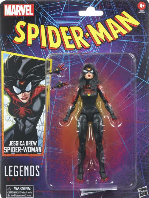 Spider-Woman (Jessica Drew) King In Black - Hasbro - Wave (Hasbro Wave: Spider-Man Wave 4) action figure collectible - Main Image 2