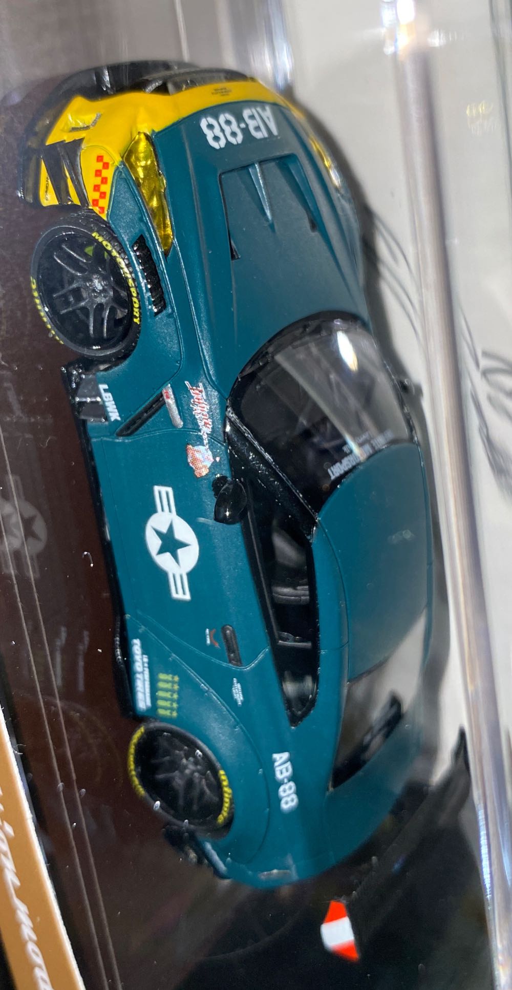 Nissan Skyline GT-R R35 Type 2 Green Mr. Kato Ignition Gt Lb Works 1:64 Model Ig2373 - Ignition Model action figure collectible [Barcode 4573448893733] - Main Image 2