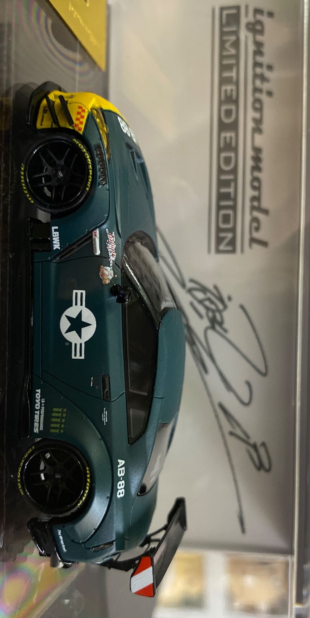 Nissan Skyline GT-R R35 Type 2 Green Mr. Kato Ignition Gt Lb Works 1:64 Model Ig2373 - Ignition Model action figure collectible [Barcode 4573448893733] - Main Image 3