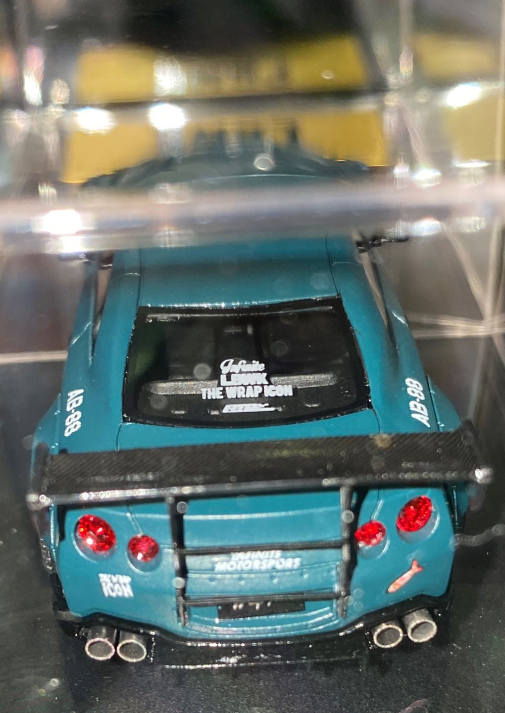 Nissan Skyline GT-R R35 Type 2 Green Mr. Kato Ignition Gt Lb Works 1:64 Model Ig2373 - Ignition Model action figure collectible [Barcode 4573448893733] - Main Image 4