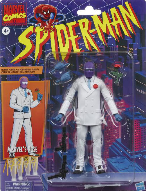 Marvel Legends The Rose Spider-Man Retro - Hasbro (Marvel Legend Series) action figure collectible - Main Image 2