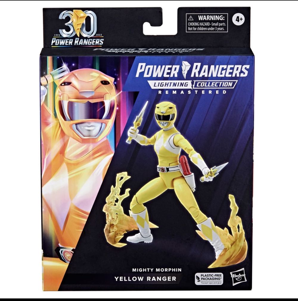 Yellow Ranger - Hasbro (MMPR Remastered) action figure collectible - Main Image 2