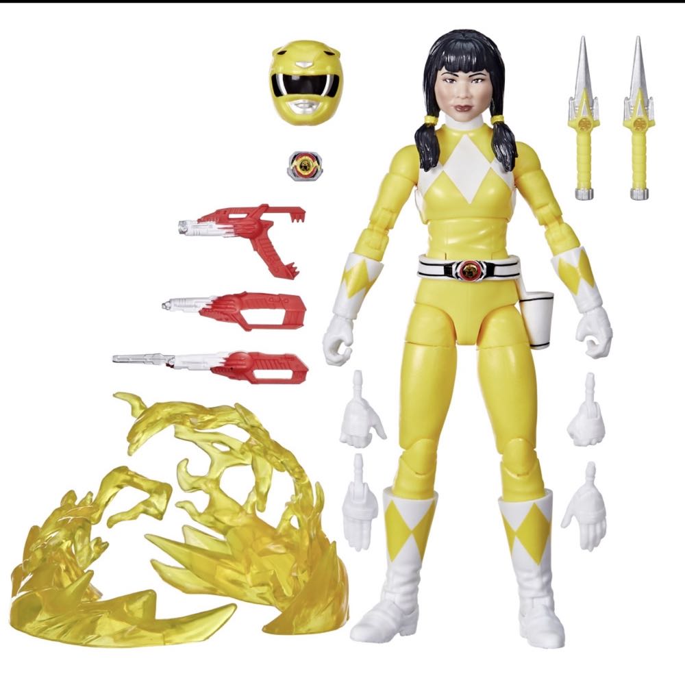 Yellow Ranger - Hasbro (MMPR Remastered) action figure collectible - Main Image 3