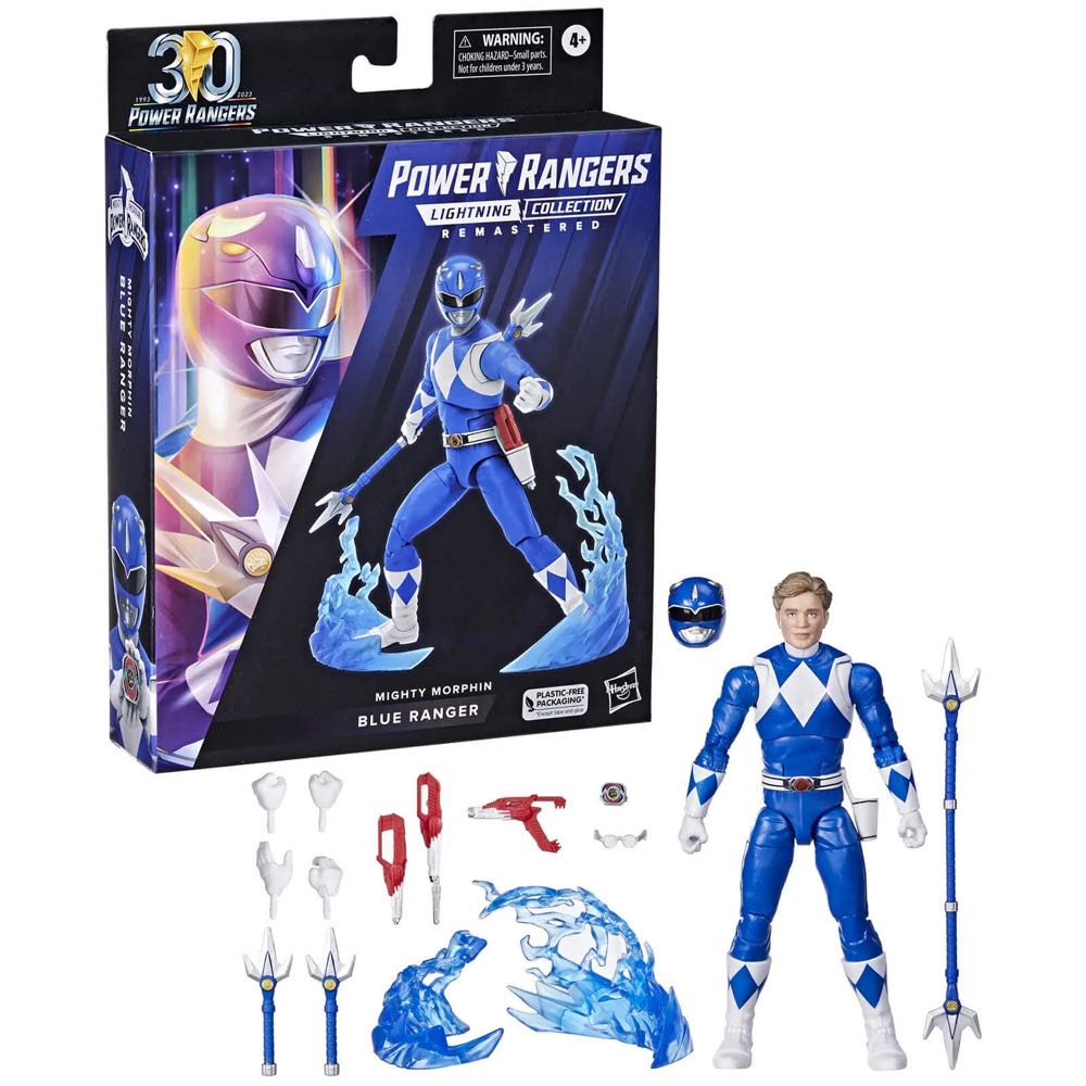 Blue Ranger - Hasbro (MMPR Remastered) action figure collectible - Main Image 4
