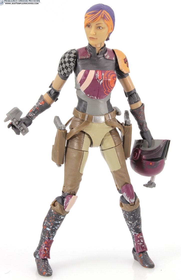 Sabine Wren TBS [P4] SWR06 - Hasbro (Star Wars: Rebels) action figure collectible - Main Image 4