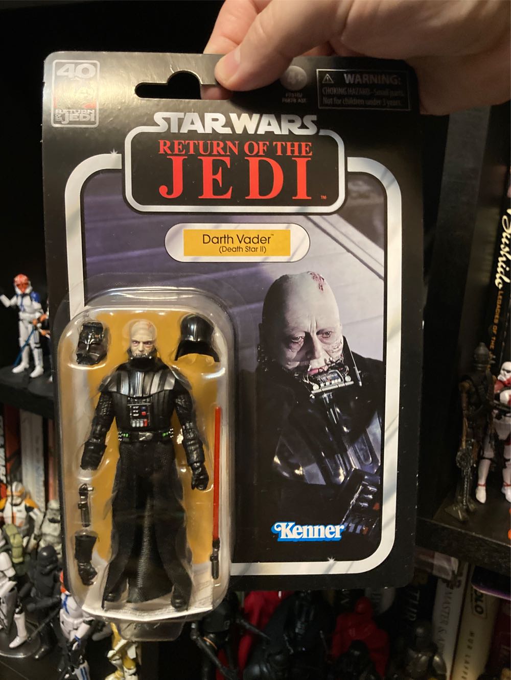 Darth Vader (Death Star II) - Hasbro/Kenner (Return Of The Jedi) action figure collectible [Barcode 5010996133656] - Main Image 4