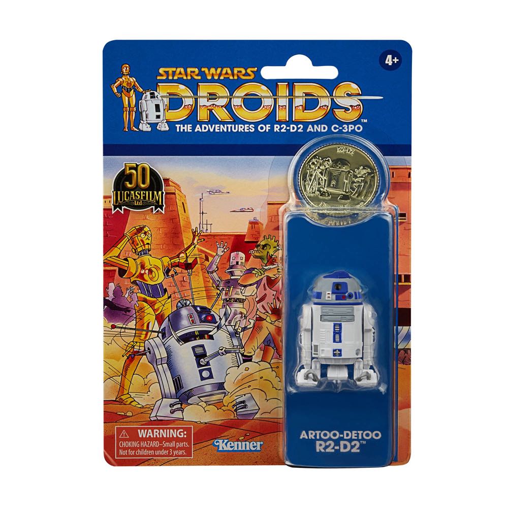 Star Wars: Artoo Deetoo (R2-D2) - Kenner/Hasbro (Star Wars: Droids: The Adventures of R2-D2 and C-3PO) action figure collectible - Main Image 3