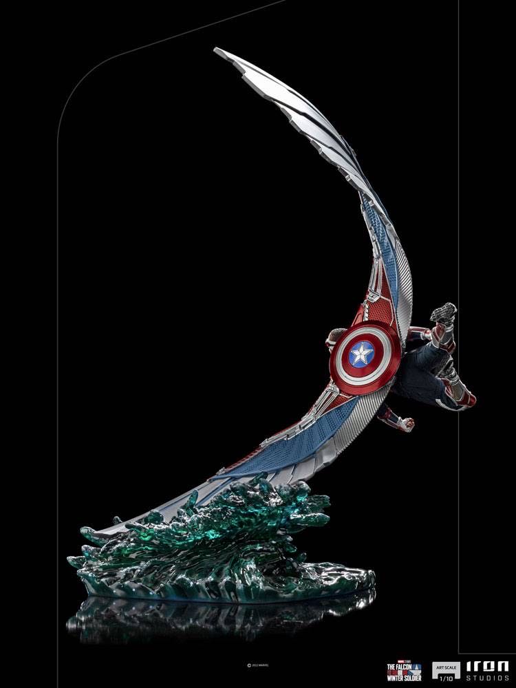 Captain America Sam Wilson Deluxe 1:10 Iron Studios - Iron Studios action figure collectible [Barcode 609963129515] - Main Image 4