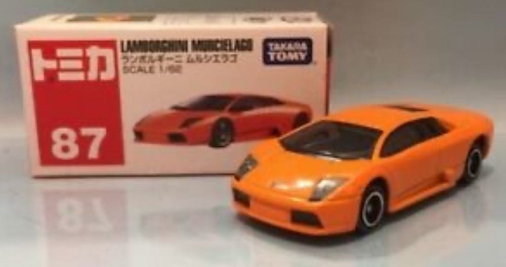 Takara Tomy Tomica Lamborghini Murcielago No. 87 - Tomica action figure collectible [Barcode 4904810682424] - Main Image 2