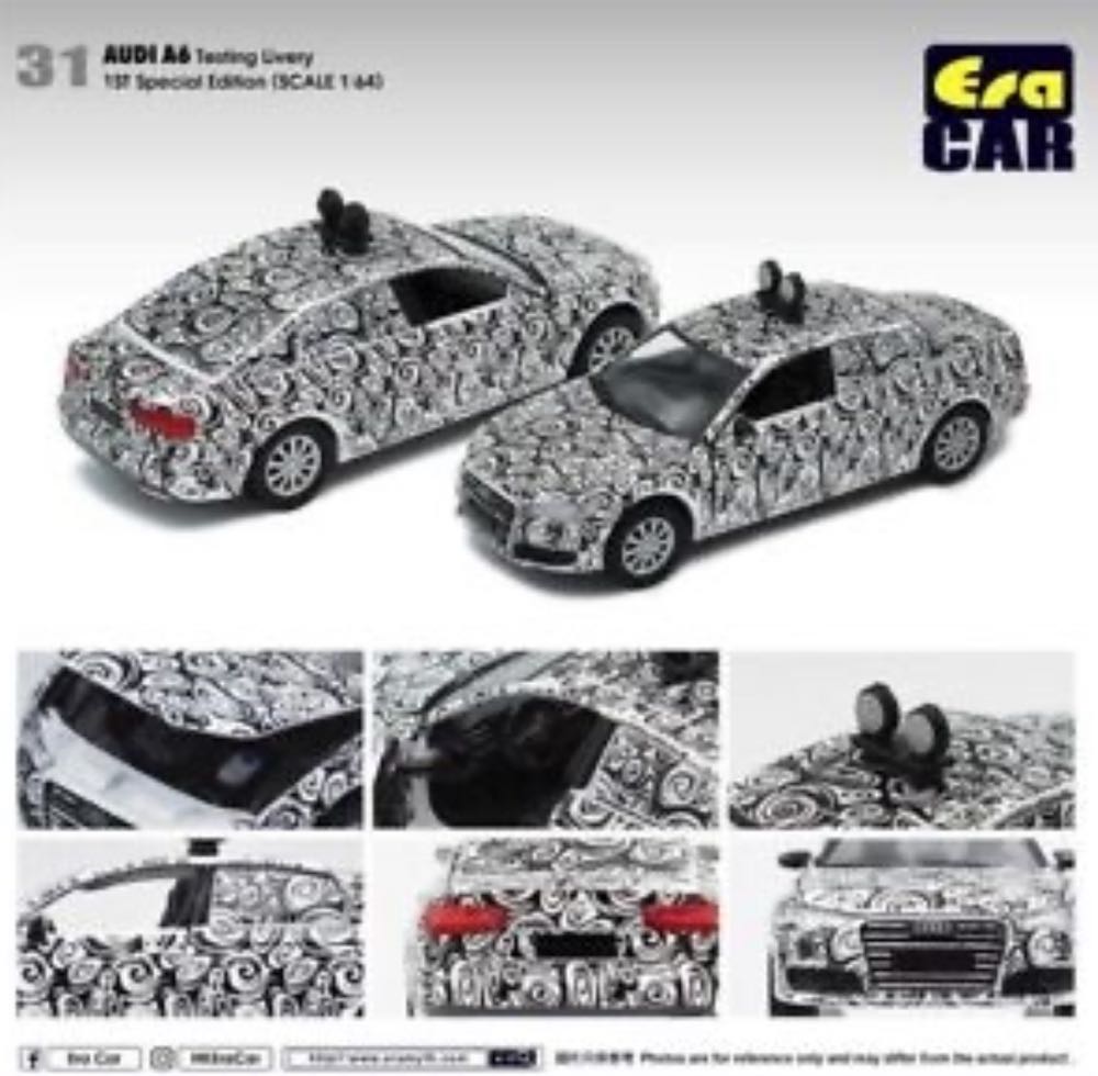 Audi A6 Testing - Era Car action figure collectible [Barcode 4897099930808] - Main Image 2