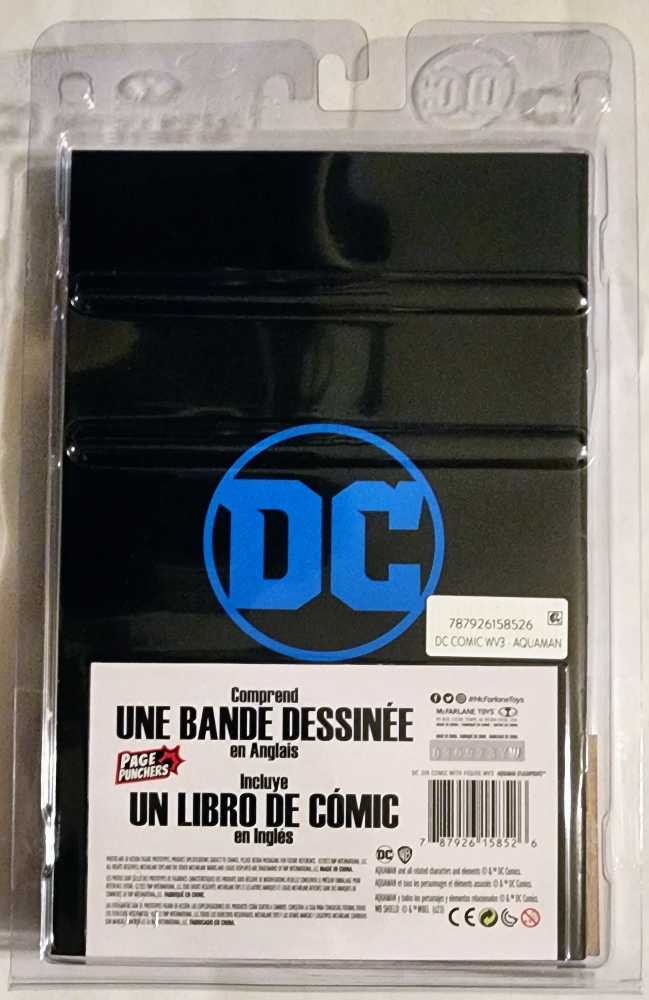 Flashpoint Aquaman - McFarlane (DC Direct Page Punchers 3.75”) action figure collectible [Barcode 787926158526] - Main Image 2