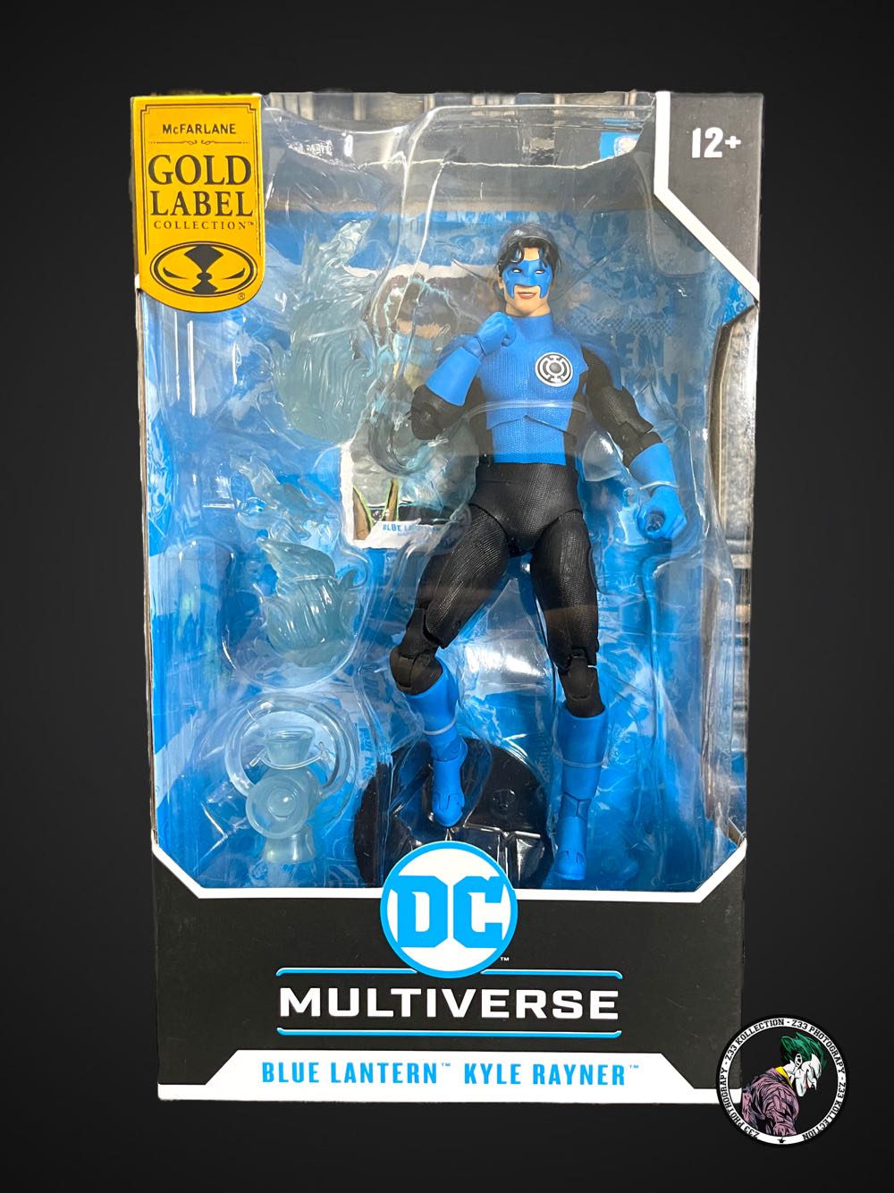 DC Multiverse (GLx40) Blue Lantern - McFarlane Toys (Blackets Night) action figure collectible - Main Image 3