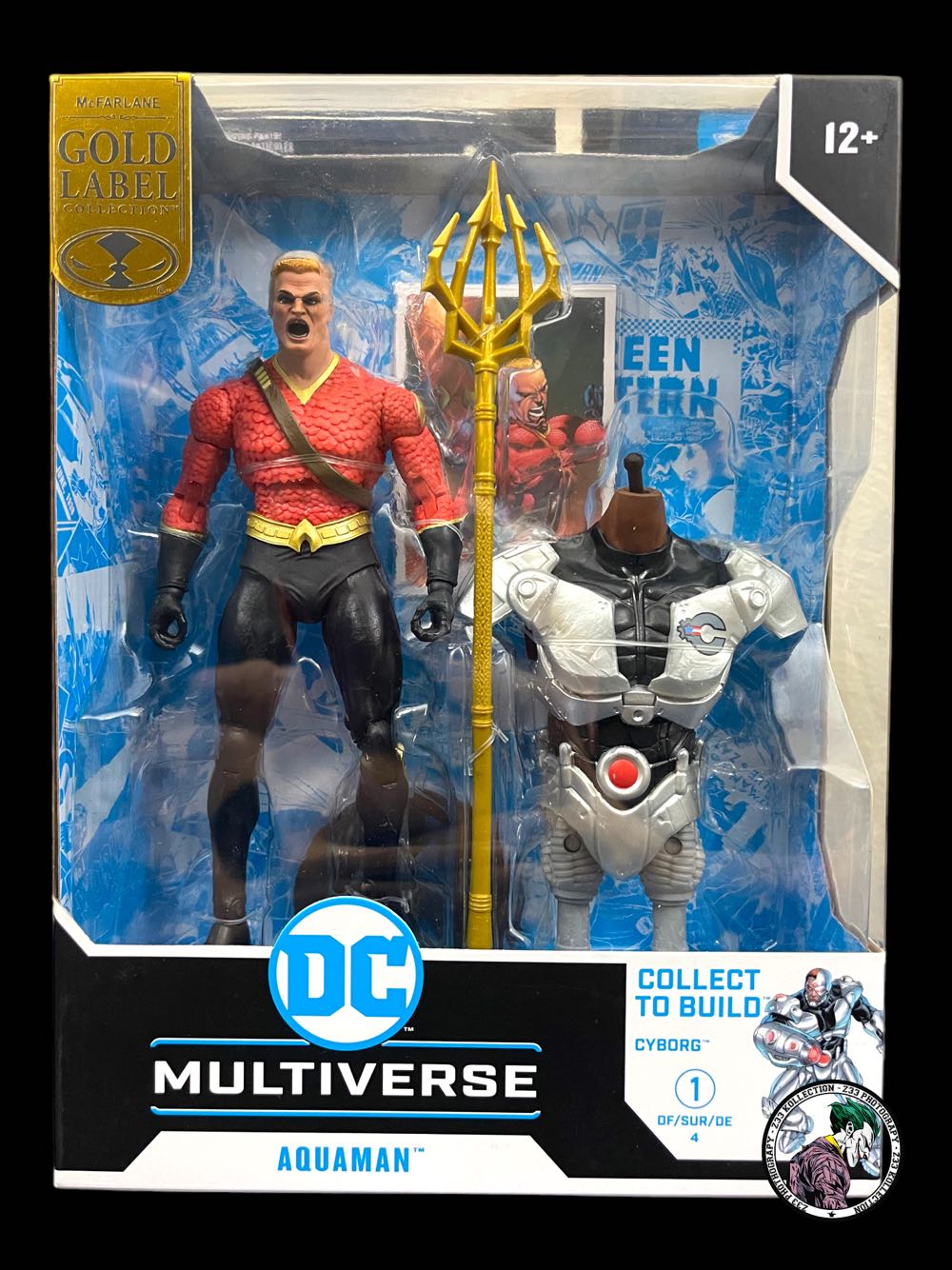 DC Multiverse (CTB12x01) Aquaman - McFarlane Toys (The Flash: Flashpoint) action figure collectible - Main Image 4
