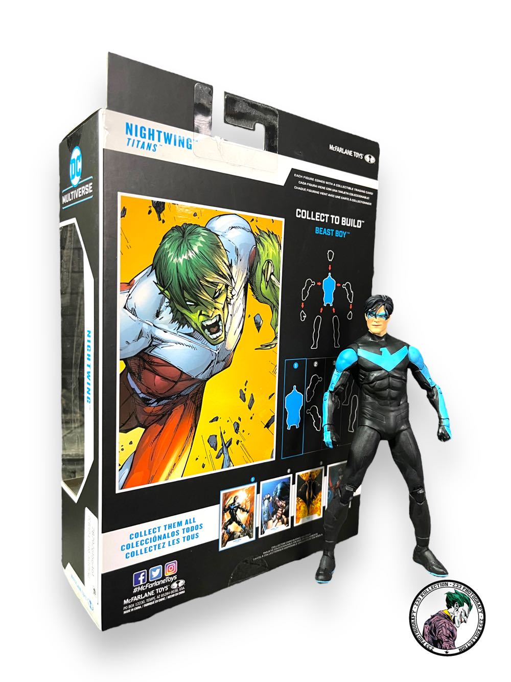 DC Multiverse Nightwing Beast Boy BAF - McFarlane Toys (DC Multiverse) action figure collectible - Main Image 2