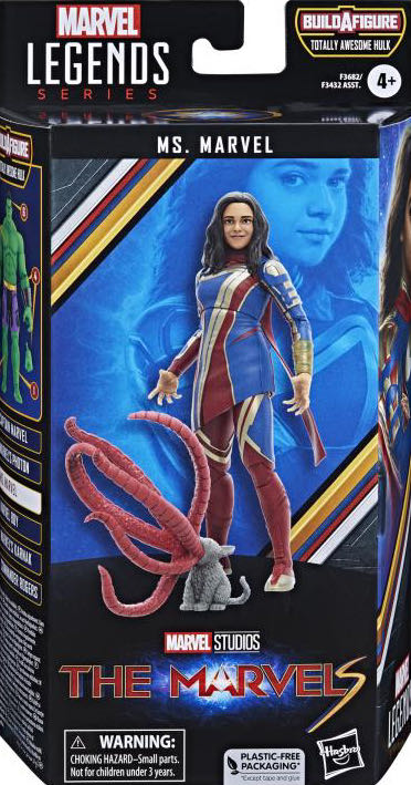 Ms. Marvel (MCU) The Marvels - Hasbro - BAF (Hasbro BAF Wave: Totally Awesome Hulk) action figure collectible - Main Image 2