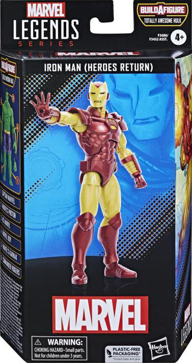 Iron Man (MK 16) Renaissance Armor - Hasbro - BAF (Hasbro BAF Wave: Totally Awesome Hulk) action figure collectible - Main Image 2