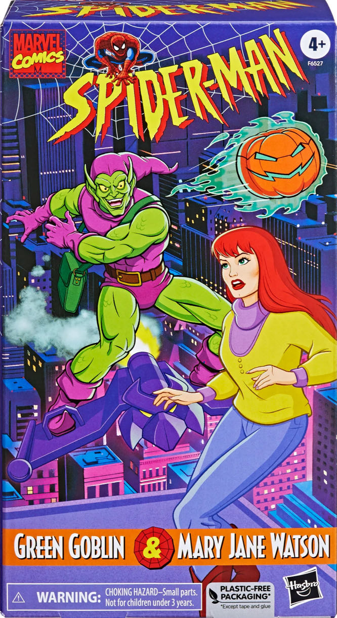 Green Goblin (Animated) - Hasbro - Box Set (Hasbro Box Set: Green Goblin & Mary Jane Watson) action figure collectible - Main Image 2