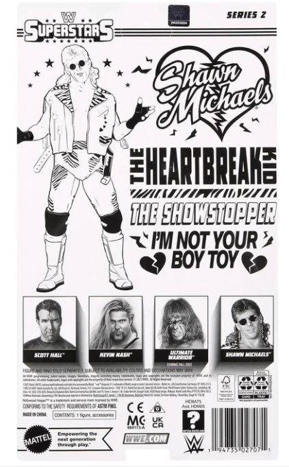 Superstars Series #2 - Mattel Superstars (Shawn Michaels) action figure collectible - Main Image 4