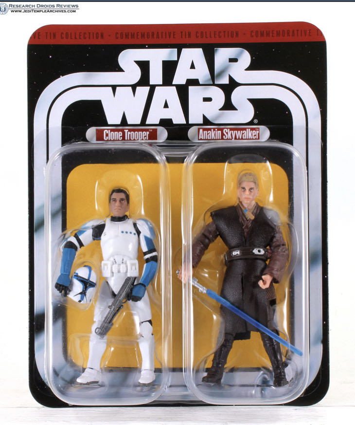 Clone Trooper (Lieutenant) Ep II AOTC TAC Commemorative Tin Collection, 2 Of 6 - Hasbro (Star Wars Episode II Attack of the Clones) action figure collectible - Main Image 3