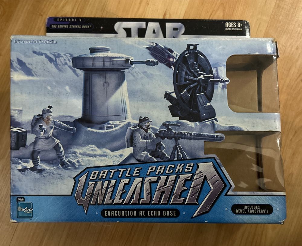 Battle Packs Unleashed Episode V The Empire Strikes Back  (Star Wars) action figure collectible [Barcode 653569131045] - Main Image 2