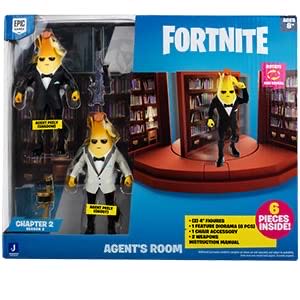 Fortnite: Agent’s Room - Jazwares (Fortnite 4” Figure Collection) action figure collectible - Main Image 2