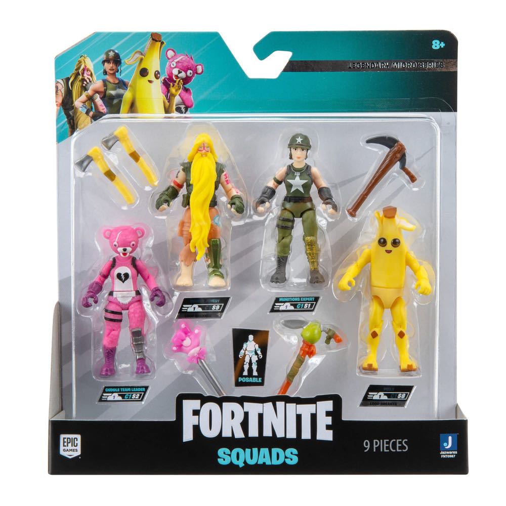 Fortnite: Peely - Jazwares (Fortnite: Legendary Micro Series) action figure collectible - Main Image 2