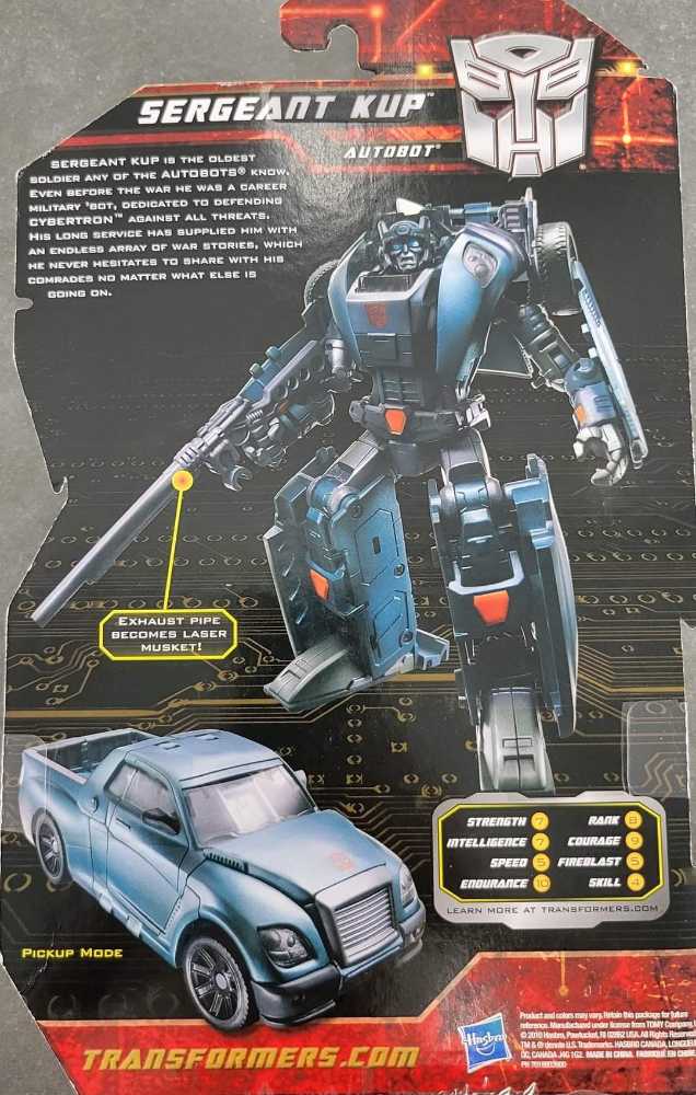 Kup Sergeant 1st Carded - Hasbro (Generations) action figure collectible - Main Image 3