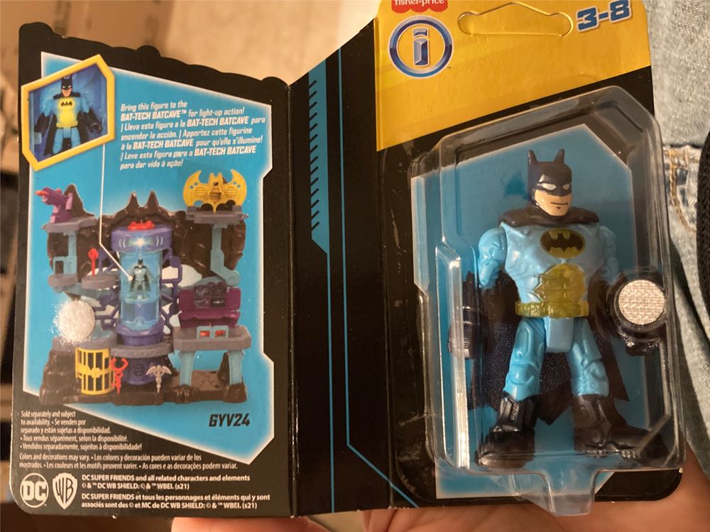 Imaginext DC Super Friends #11 - Batman - Fisher Price (DC Super Friends) action figure collectible [Barcode 194735060771] - Main Image 2