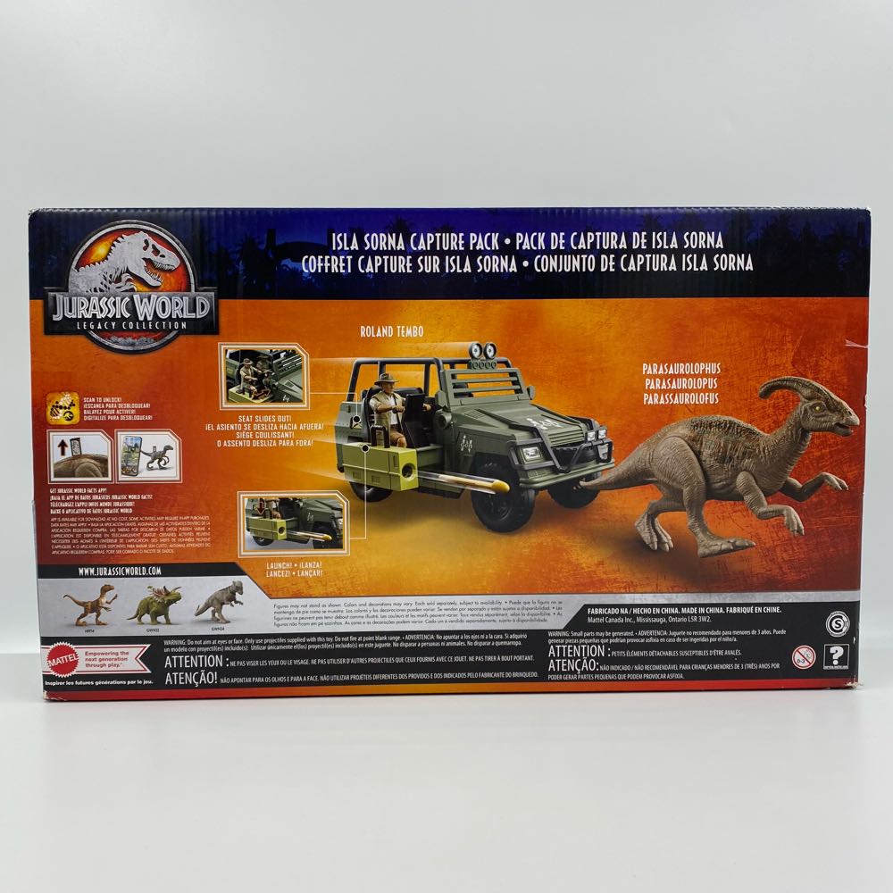 Jurassic Park: Parasaurolophus - Mattel (Jurassic World Legacy Collection) action figure collectible - Main Image 3