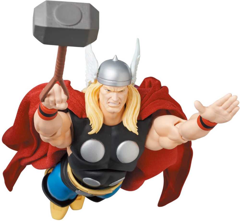 MAFEX No. 182 Thor Comic Ver. - MEDICOM TOY (MAFEX Marvel Comic Series) action figure collectible [Barcode 4530956471822] - Main Image 3