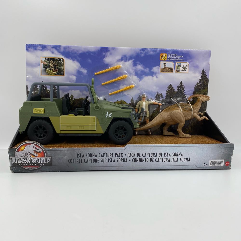 Jurassic Park: Jeep Wrangler, InGen - Mattel (Jurassic World Legacy Collection) action figure collectible - Main Image 3