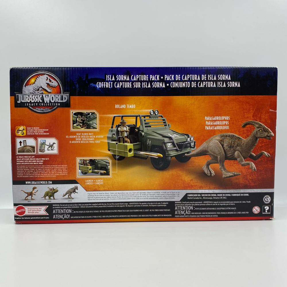Jurassic Park: Jeep Wrangler, InGen - Mattel (Jurassic World Legacy Collection) action figure collectible - Main Image 4