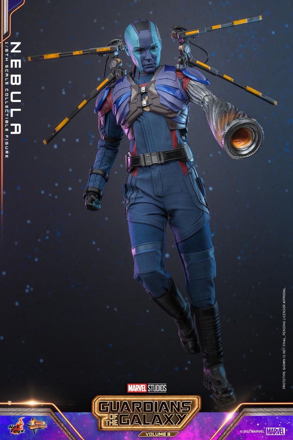 Nebula - Hot Toys (Guardians Of The Galaxy Vol 3) action figure collectible - Main Image 3