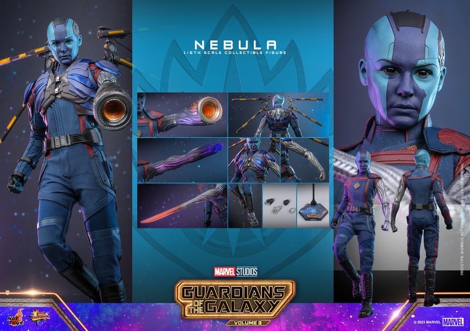 Nebula - Hot Toys (Guardians Of The Galaxy Vol 3) action figure collectible - Main Image 4
