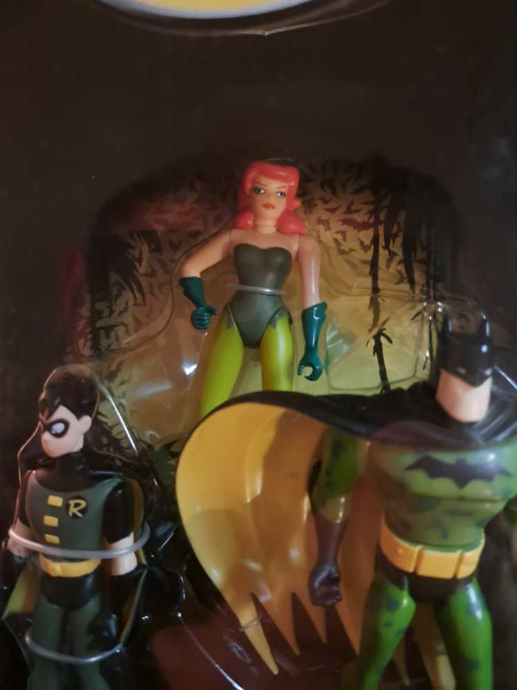 Evil Batman And Robin Vs Poison Ivy 3 Pack Set Batman Garden Of Evil Set 3 & New Vs. Hasbro Toy - Hasbro (Batman) action figure collectible [Barcode 076930706404] - Main Image 3